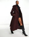 oonaya Classic Woolen Trench Coat