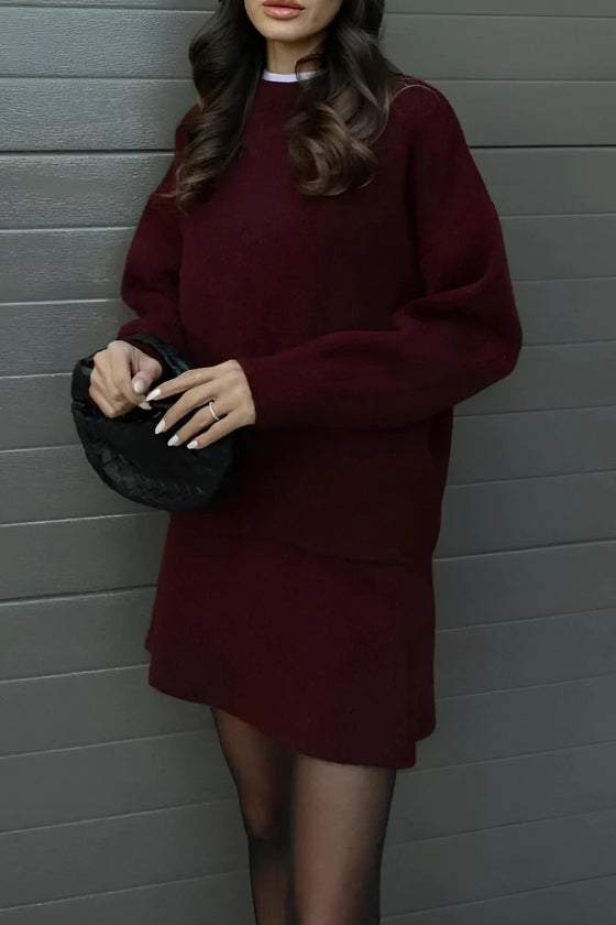 oonaya Sweater Skirt Duo