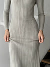 OONAYA Angora Long Knit Dress